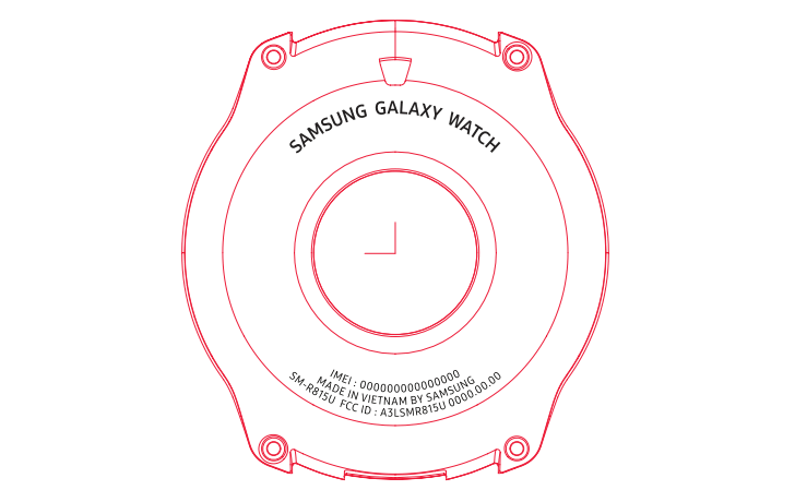 Часы Samsung Galaxy Watch: новое изображение и некоторые характеристики 